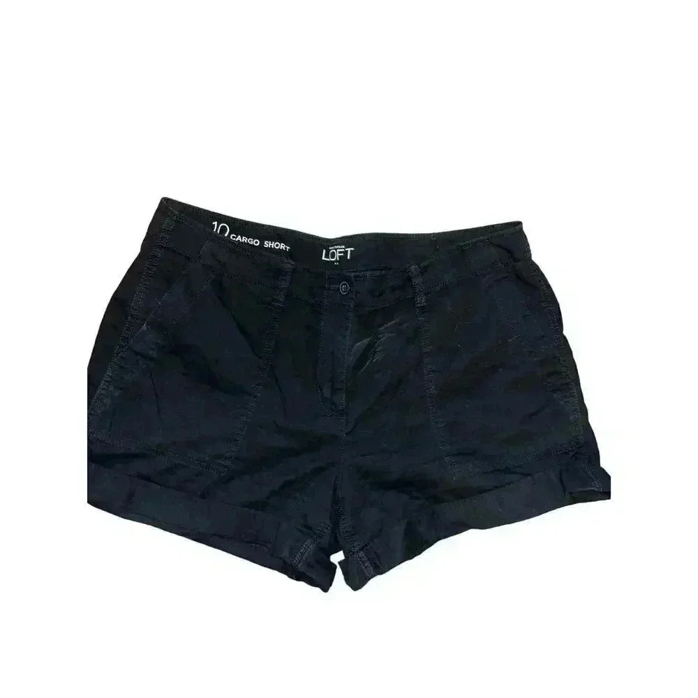 LOFT ANN TAYLOR size 10 cargo short black